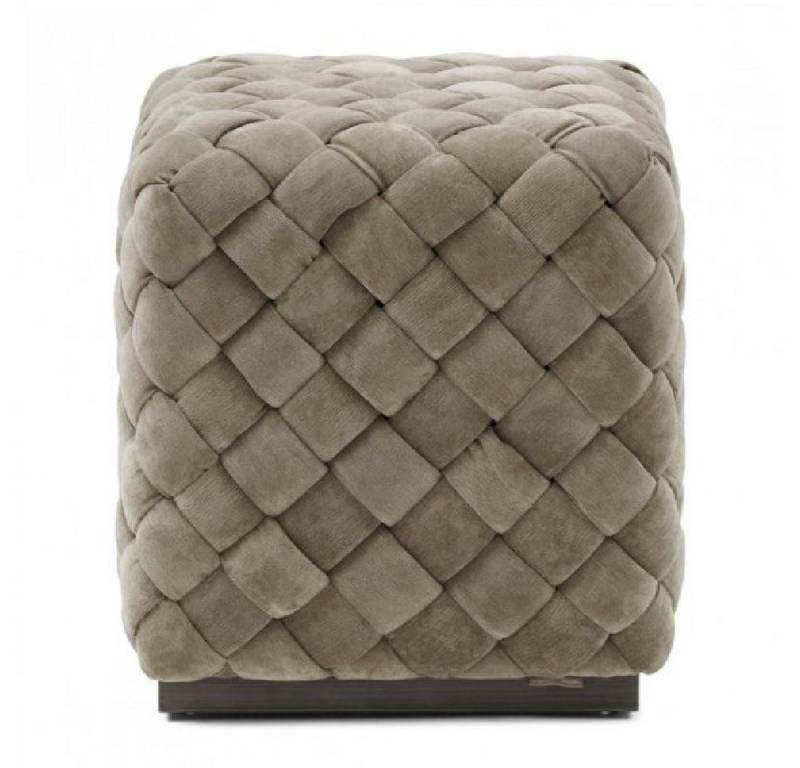 Rivièra Maison Hocker Hocker Room 48 Fine Tweed Pebbles (60cm) von Rivièra Maison