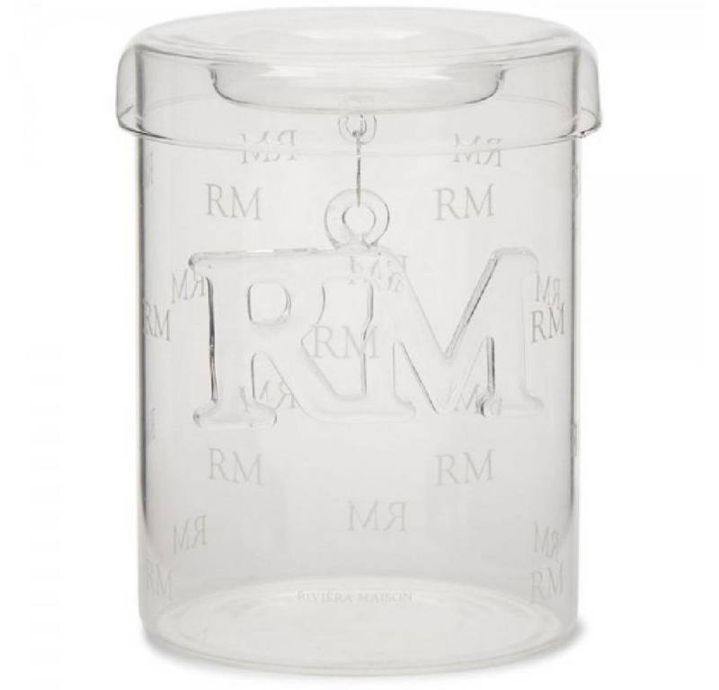 Rivièra Maison Kerzenhalter Teelichthalter RM Fillable Transparent (17cm) von Rivièra Maison