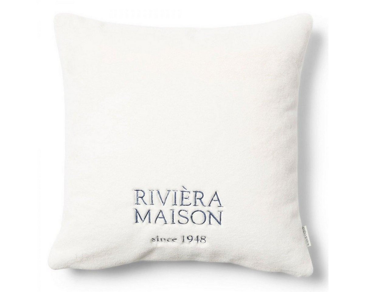 Rivièra Maison Kissenhülle Kissen Morillon Kunstpelz Weiß (50x50cm) von Rivièra Maison