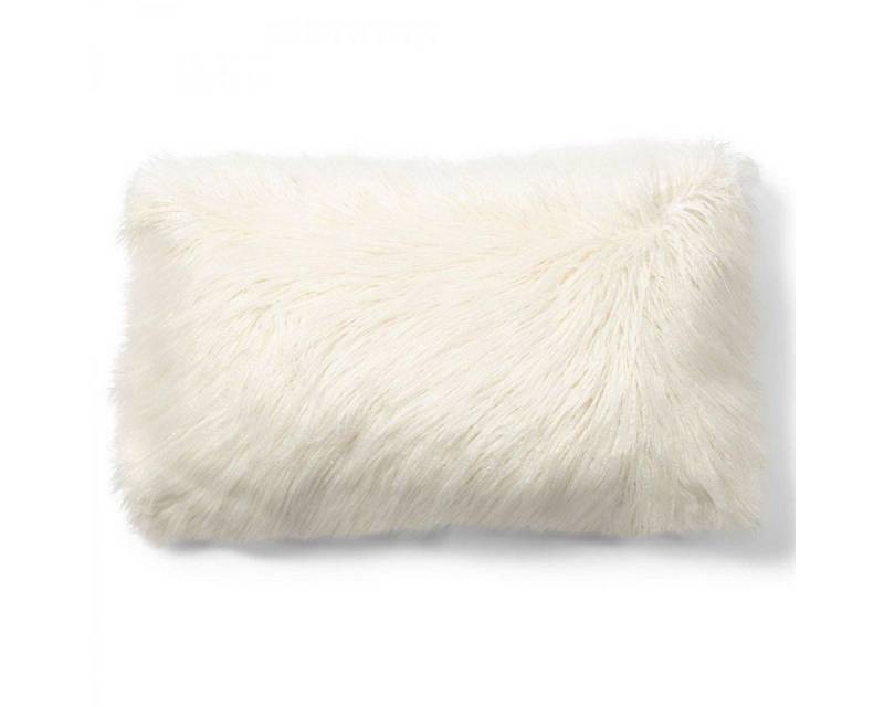 Rivièra Maison Kissenhülle Kissen Stelvio Kunstpelz (50x30cm) von Rivièra Maison