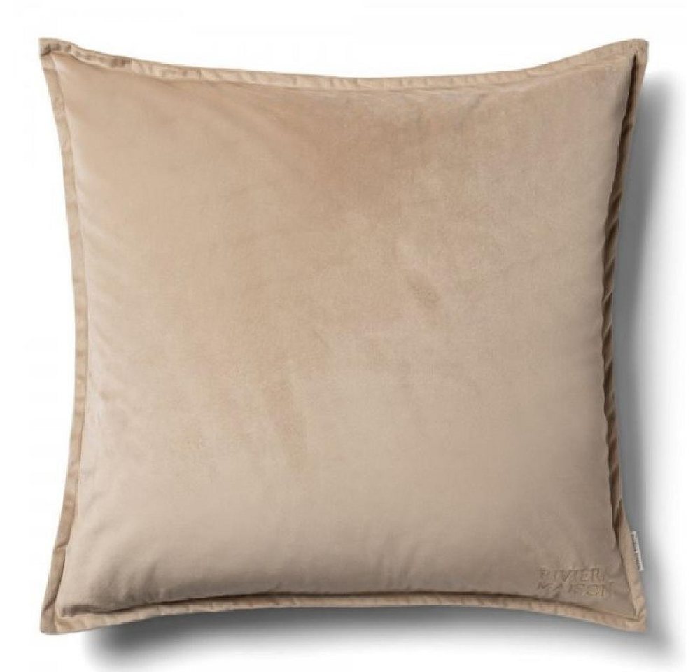 Kissenhülle Kissenbezug RM Velvet Taupe (60x60cm), Rivièra Maison von Rivièra Maison