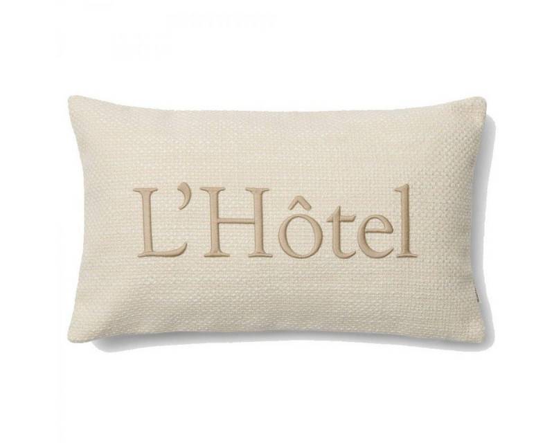 Rivièra Maison Kissenhülle Kissenhülle L'Hôtel Pillow Cover (50x30cm) von Rivièra Maison