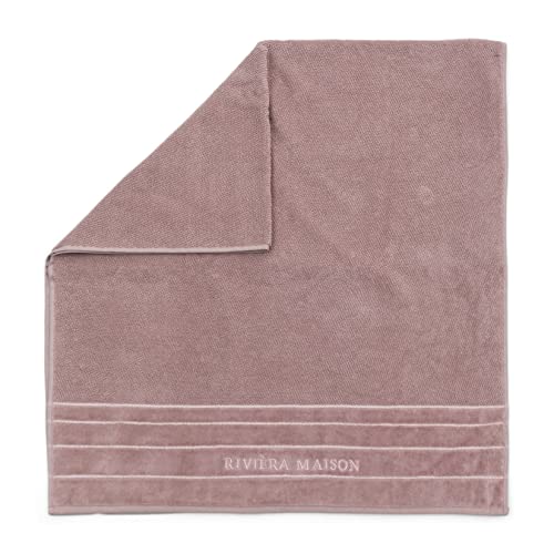 Riviera Maison - RM Elegant Towel - Handtücher, Badetücher - Baumwolle - Mauve - (LxB) 140x70 von Riviera Maison