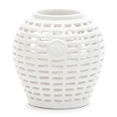 Riviera Kerzenhalter, Keramik, 12,5 x 12,5 cm von Riviera Maison