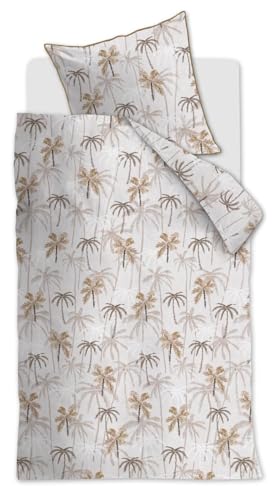 Riviera Maison Renforcé-Bettwäsche-Garnitur Palm Parade Farbe Sand Größe 155x220+80x80 Riviera Maison Renforcé-Bettwäsche-Garnitur Palm Parade Farbe Sand Größe 155x220+80x80 von Rivièra Maison