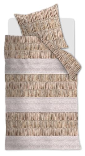 Riviera Maison Renforcé-Bettwäsche-Garnitur Raffiana Farbe Natural Größe 155x220+80x80 Riviera Maison Renforcé-Bettwäsche-Garnitur Raffiana Farbe Natural Größe 155x220+80x80 von Rivièra Maison