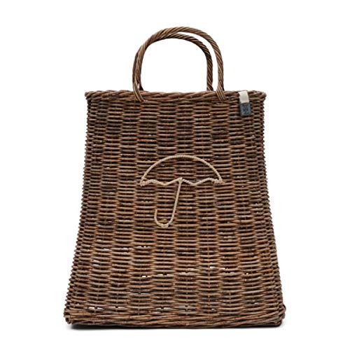 Riviera Maison - Rustic Rattan Umbrella Bag - Schirmständer - Rustic Rattan/Peddigrohr - braun - B x H x L: 26 cm x 63 cm x 48 cm von Riviera Maison