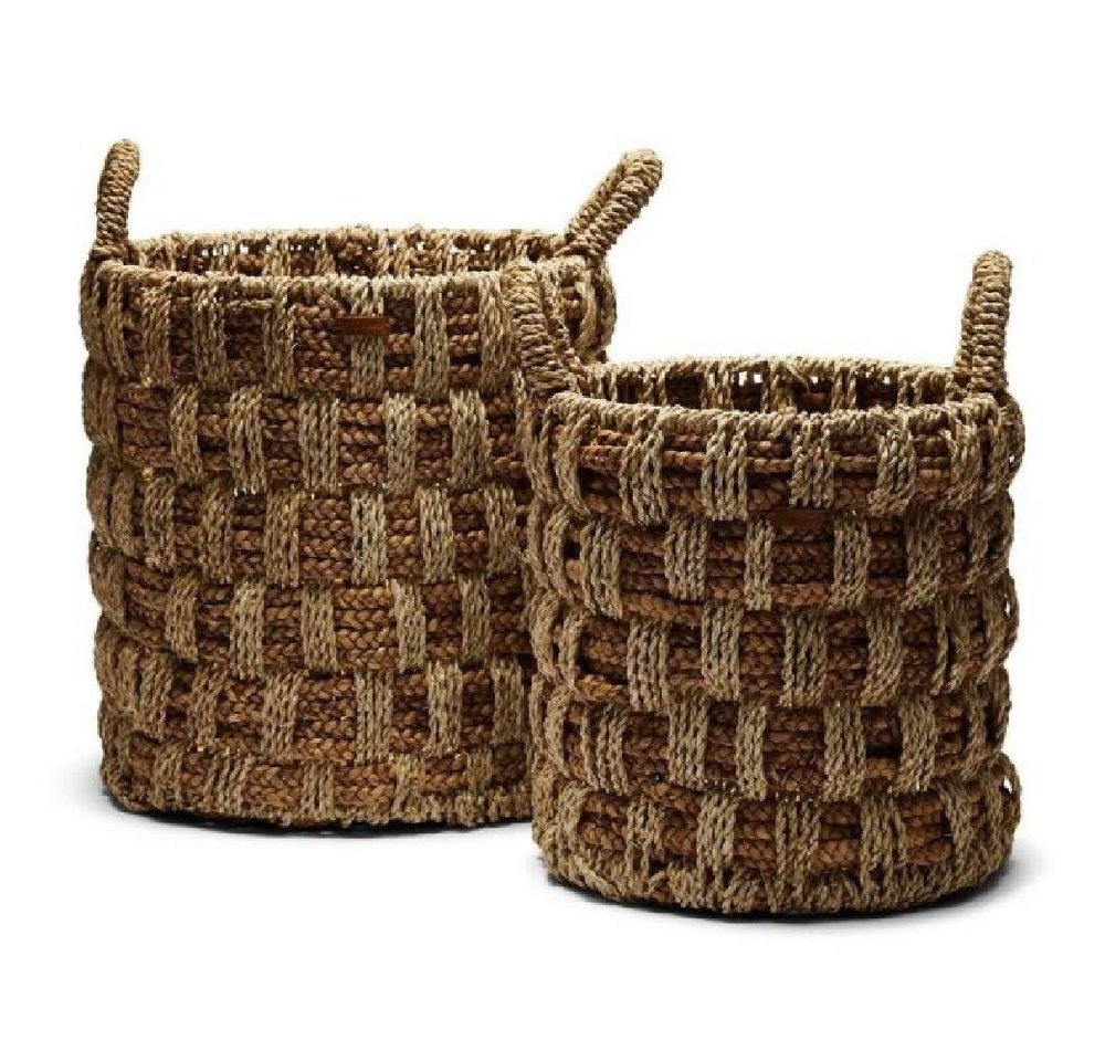 Rivièra Maison Servierschale Körbe Korbset Mahamaya Basket (2-teilig) von Rivièra Maison