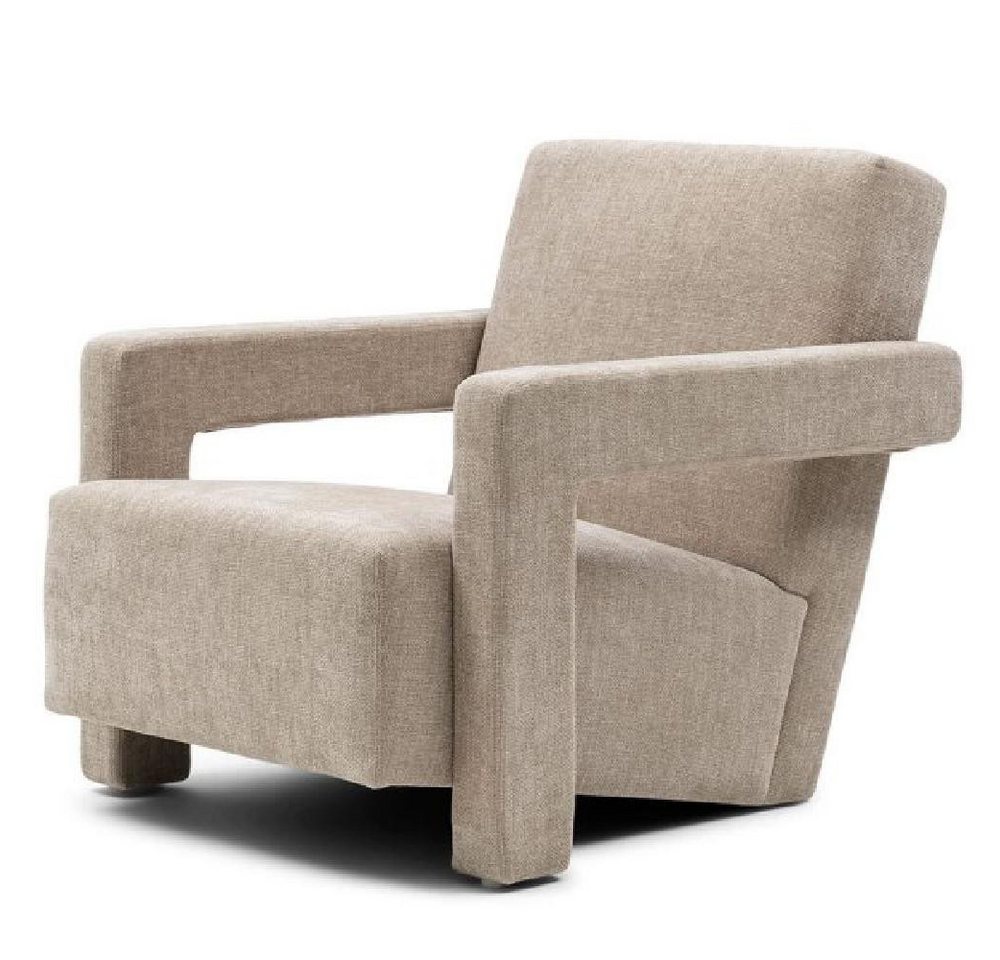 Rivièra Maison Sessel Sessel Messina Armchair Soft Walnut von Rivièra Maison