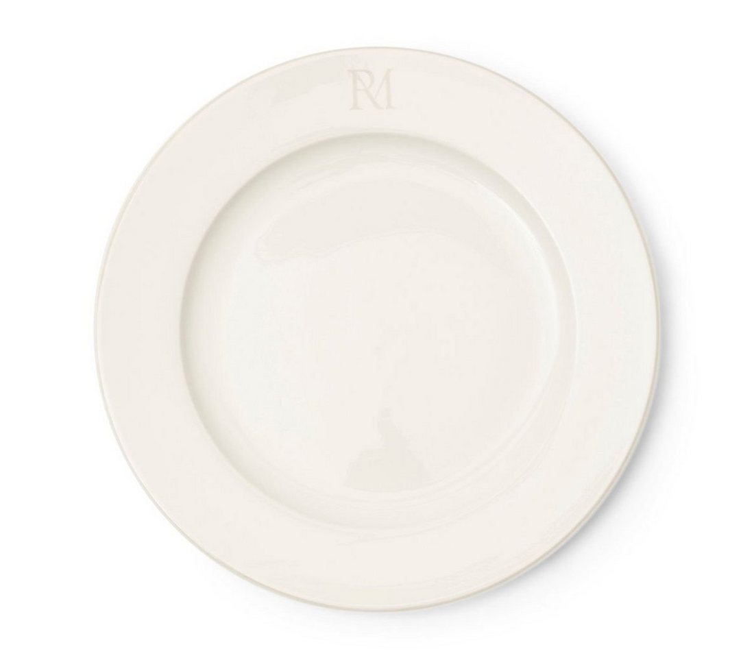 Rivièra Maison Speiseteller RM Monogram Dinner Plate, Essteller von Rivièra Maison