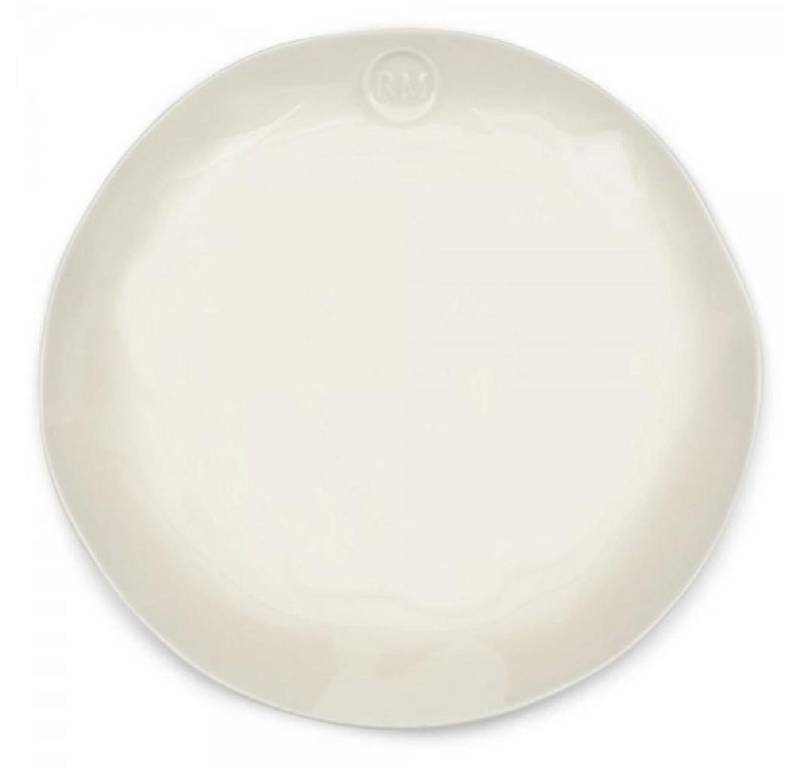 Rivièra Maison Speiseteller Speiseteller Portofino Weiß (26cm) von Rivièra Maison