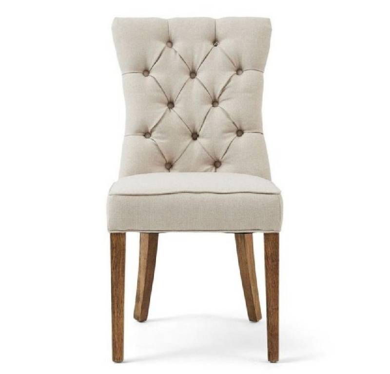 Rivièra Maison Stuhl Esszimmerstuhl Balmoral Dining Chair Bouclé White Sand von Rivièra Maison