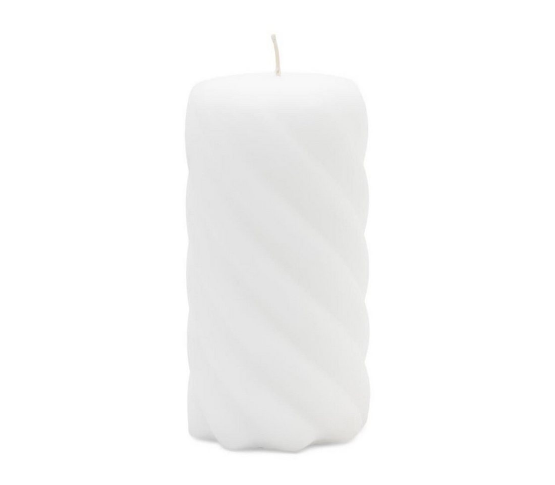 Rivièra Maison Stumpenkerze Rivièra Maison Twisted Pillar Candle Stumpenkerze 8x15cm von Rivièra Maison