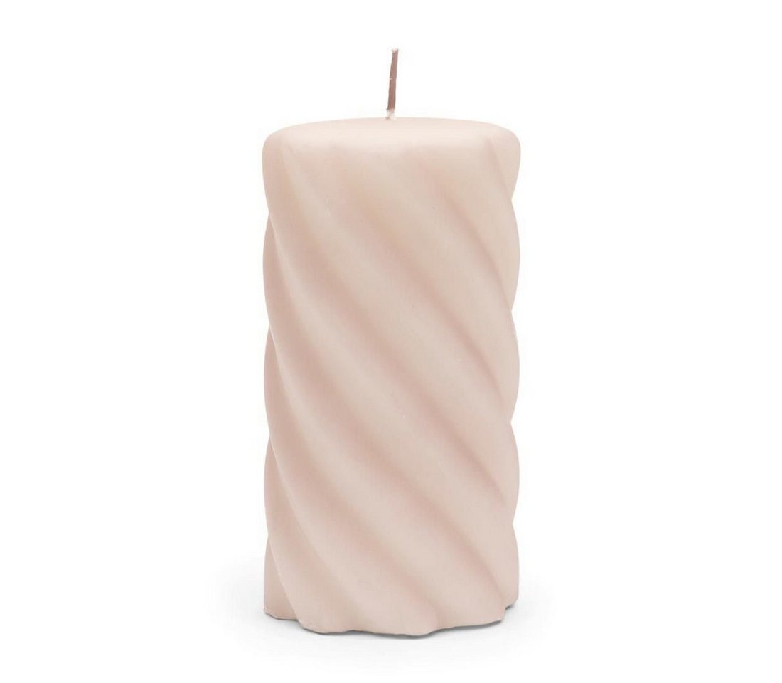 Rivièra Maison Stumpenkerze Rivièra Maison Twisted Pillar Candle Stumpenkerze 8x15cm von Rivièra Maison