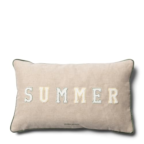 Riviera Maison Summer Varsity Pillow Cover 50x30 [RMAcc] von Riviera Maison