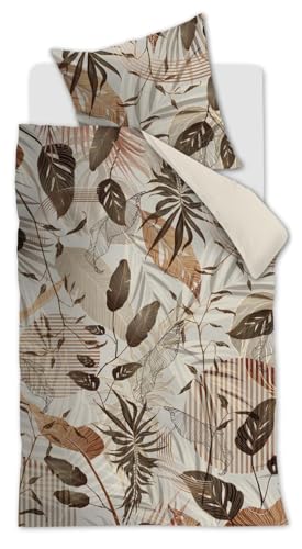 Riviera Maison Sunset Leafs bettwäsche-Set 2 TLG. - 155x220 - Braun - Baumwolle - mit Reißverschluss Riviera Maison Sunset Leafs bettwäsche-Set 2 TLG. - 155x220 - Braun - Baumwolle - mit Reißverschluss von Riviera Maison
