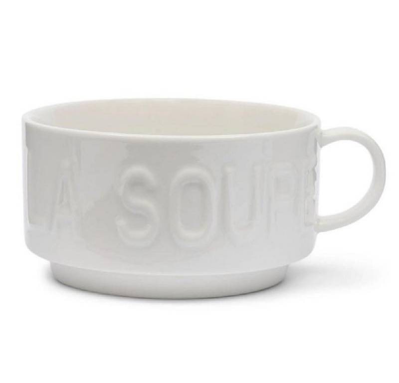 Rivièra Maison Suppenteller Suppentasse La Soupe Bowl Weiß Rivièra Maison Suppenteller Suppentasse La Soupe Bowl Weiß von Rivièra Maison