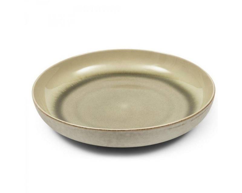 Rivièra Maison Suppenteller Teller Tief Sevran Pasta Plate Grün (22,5cm) von Rivièra Maison