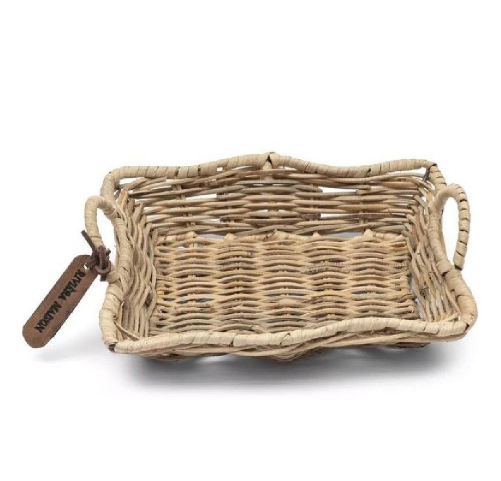 Rivièra Maison Tablett Mini-Tablett Benoa Rustic Rattan von Rivièra Maison