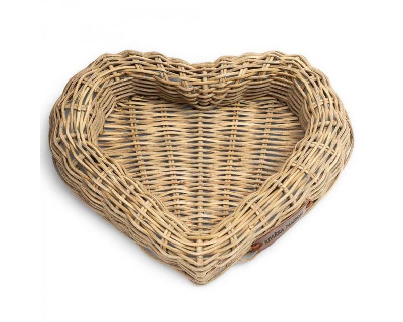 Rivièra Maison Tablett Mini-Tablett Loving Heart Rustic Rattan Rivièra Maison Tablett Mini-Tablett Loving Heart Rustic Rattan von Rivièra Maison