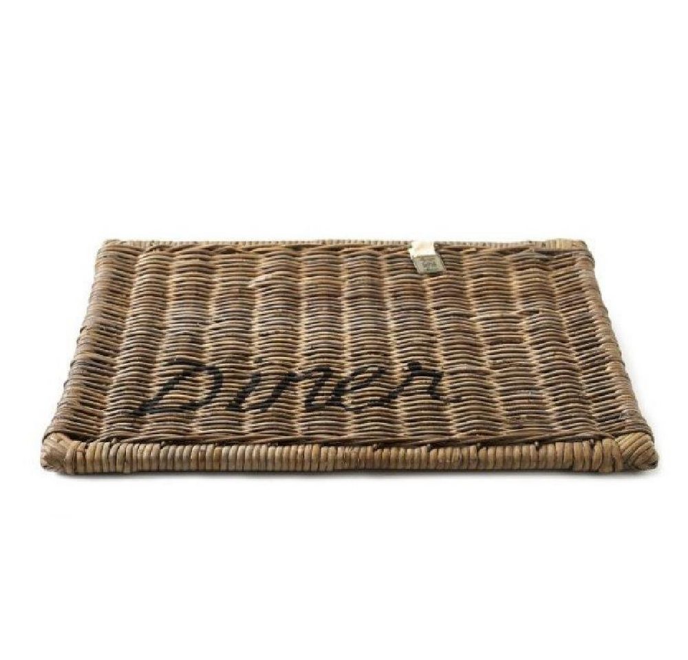 Rivièra Maison Tischdecke Platzset Diner Rustic Rattan von Rivièra Maison