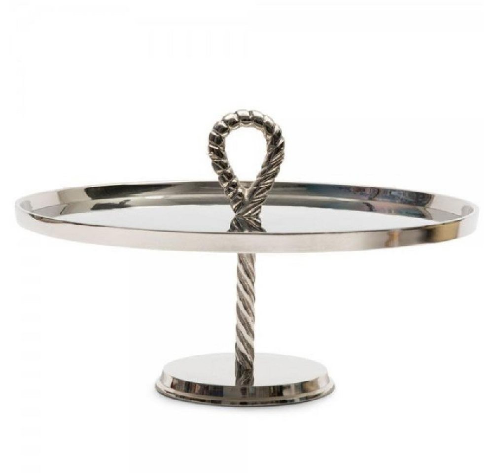 Rivièra Maison Tortenplatte Kuchenplatte Porte Dorée Silber (35cm) von Rivièra Maison