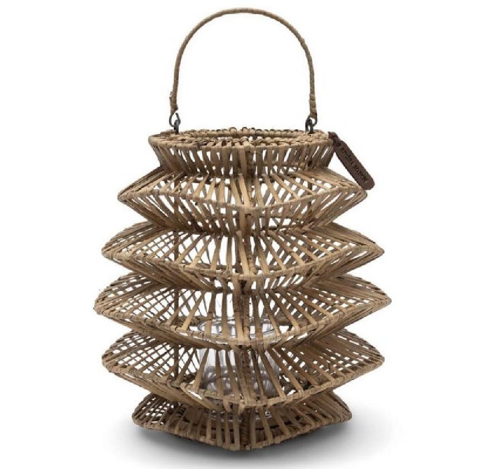 Rivièra Maison Windlicht Laterne Les Dunes Rustic Rattan Braun (31cm) von Rivièra Maison