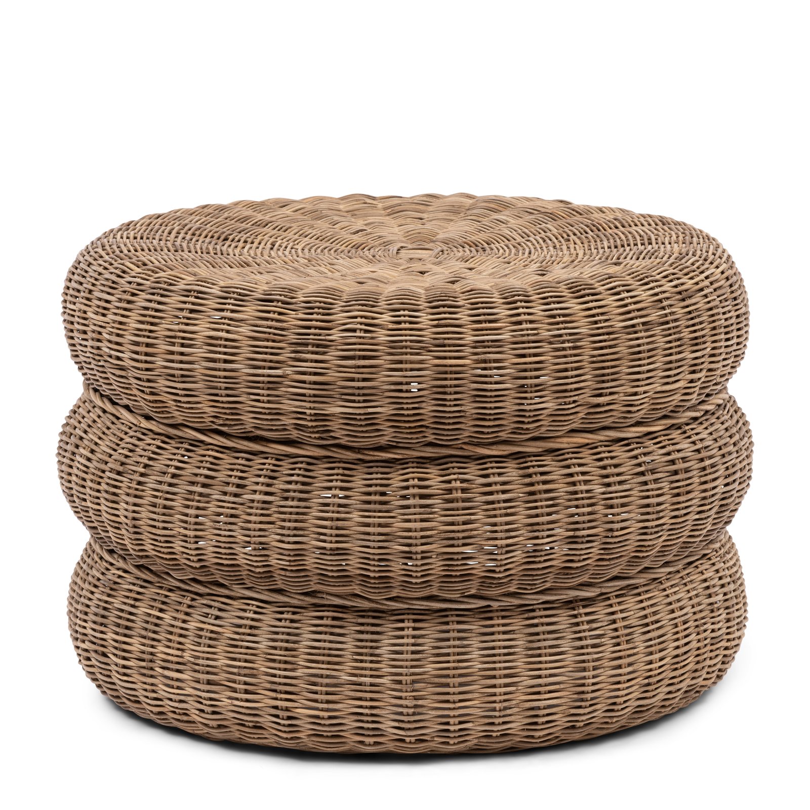 Rustic Rattan Macaron Footstool Rustic Rattan Macaron Footstool von Rivièra Maison