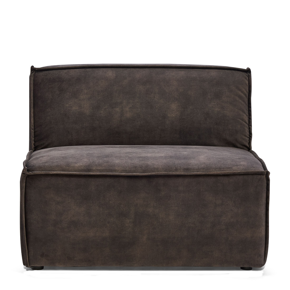 The Jagger Center 95cm, velvet, grimaldi grey von Rivièra Maison