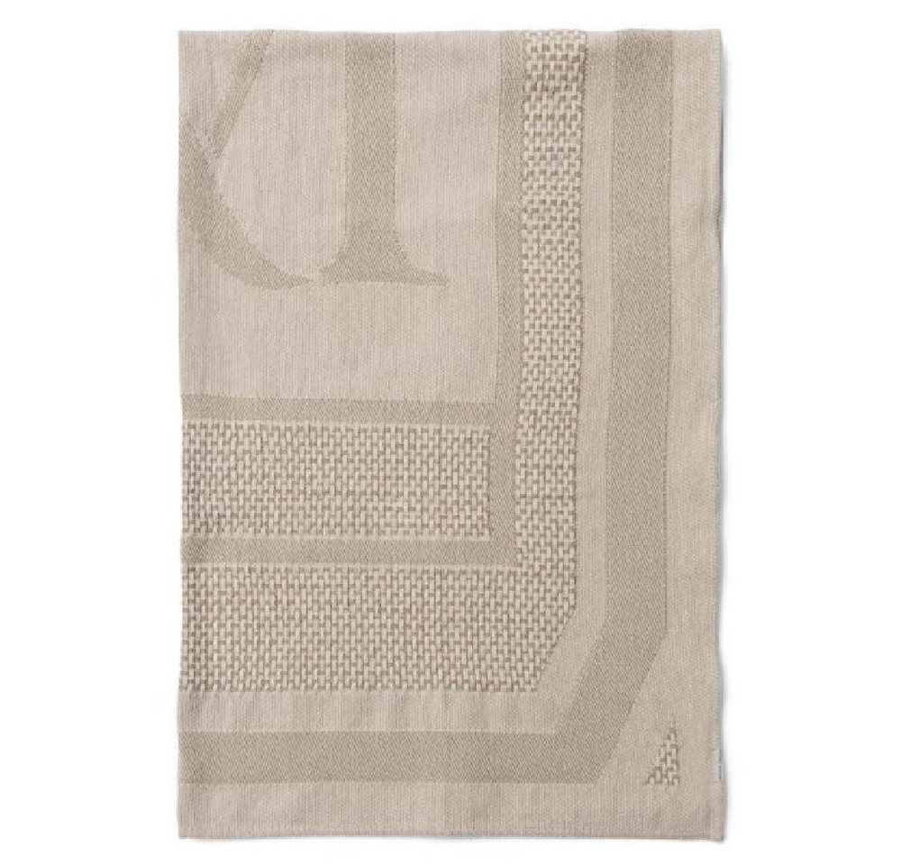 Wohndecke Tagesdecke Monogram Jacquard Throw (180x130cm), Rivièra Maison von Rivièra Maison