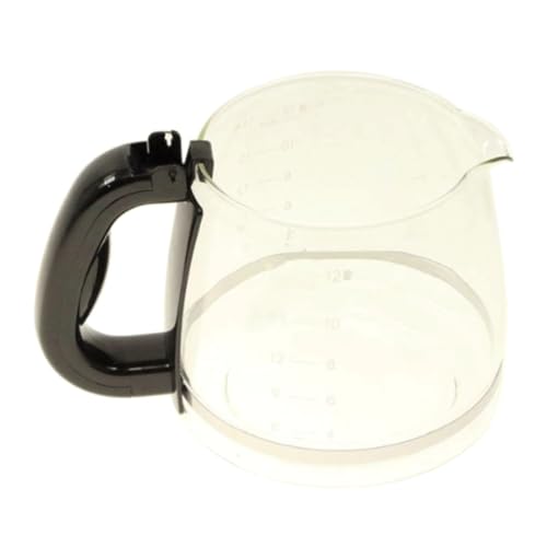 Riviera et Bar Glaskanne für Gastroback 42704 Design Coffee Pro Kaffeemaschine - Transparent, Modern, Kanne mit Deckel von RIVIERA ET BAR