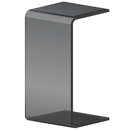 Rivorne Acryl Beistelltisc, Kleiner Moderner Dekorativer Beistelltisch, Kann Horizontal Oder Vertikal Verwendet Werden für Wohnzimmer Oder Büro(Black,30x60cm/11.8x23.6) von Rivorne