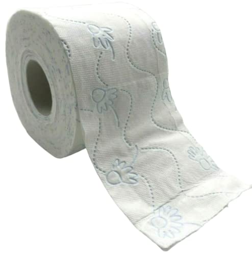 Toilettenpapier, 3-lagig Gestepptes, 200 Blätter pro Rolle, Einzigartiges Softkammer-System, anft und zuverlässig, Recyclebare Verpackung, FSC-zertifiziertes Papier (8 stück (8er Pack) 64 Rollen) von Riyashop