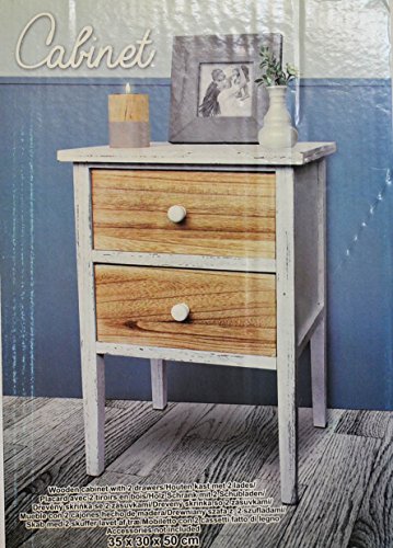 Riyashop 2 Ver.Modell Schubladenschrank 4 Schubfächer Schränkchen Schmuckschrank von Riyashop
