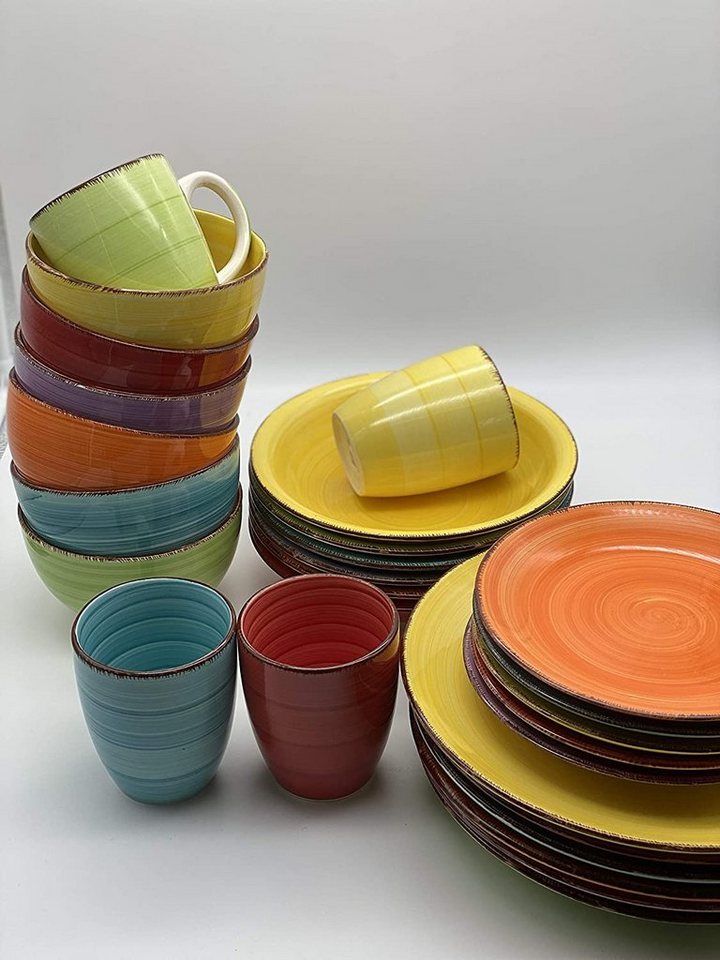 Riyashop Geschirr-Set Geschirr Uni von Riyashop