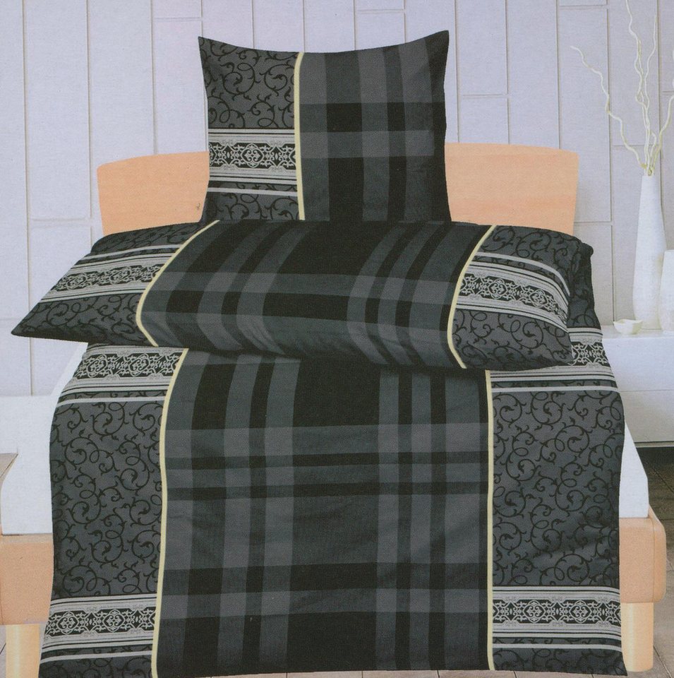 Riyashop Haushaltshobel BETTWÄSCHE 2 TEILIG MICROFASER 135 x 200 CM Grey Black NEU 2-TEILIG Riyashop Haushaltshobel BETTWÄSCHE 2 TEILIG MICROFASER 135 x 200 CM Grey Black NEU 2-TEILIG von Riyashop