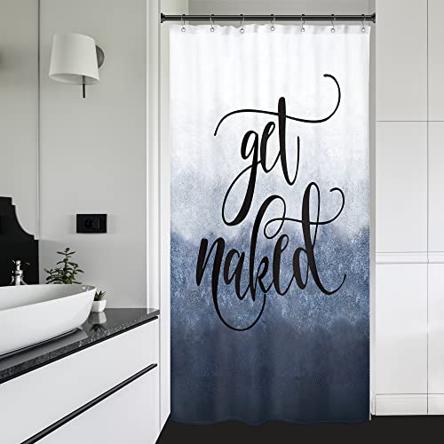 Riyidecor Kleiner Stall Skinny Duschvorhang Marmor Get Naked 91 x 183 cm Blaue Textur Abstrakt Nakey Modern Cool Lustig Mode Einzigartiges Urban Trendy Ästhetisches Polyester Wasserdicht Badezimmer Riyidecor Kleiner Stall Skinny Duschvorhang Marmor Get Naked 91 x 183 cm Blaue Textur Abstrakt Nakey Modern Cool Lustig Mode Einzigartiges Urban Trendy Ästhetisches Polyester Wasserdicht Badezimmer von Riyidecor