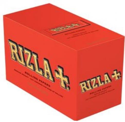 Box von Red Rizla Zigarettenpapier Standard. von Rizla