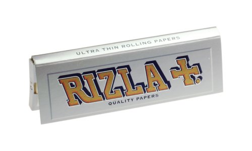 RIZLA Rizla Standard-Papier, 20 Heftchen, silberfarben, 1000 Stück von Rizla