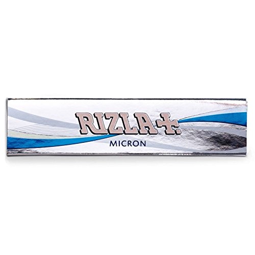 Rizla Micron, Drehpapier-Heftchen für Zigaretten, King-Size-Slim Originalverpackung von Rizla