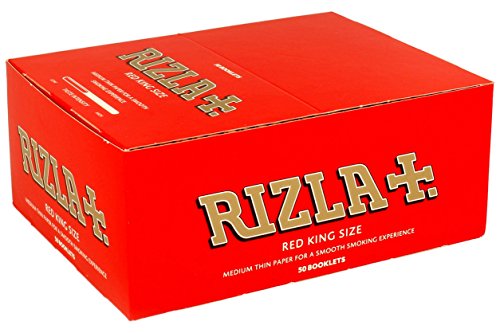 Rizla Red King Size Zigarettenpapier, 50 Heftchen von Rizla