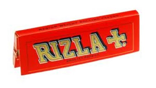 Rizla Rot standard Größe Zigarette Zigarettenpapier, 25 Heftchen von Rizla