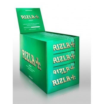 Rizla Zigarettenpapier, Grün, 100 Heftchen, 2 Stück von Rizla