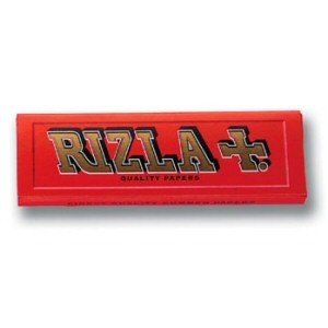 Rizla Zigarettenpapier, Standard, Rot, 1.000 Zigarettenpapiere, 20 Heftchen von Rizla