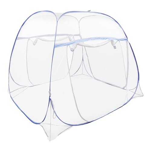 RjcdOPL Digead Moskitonetz, faltbar, leicht und tragbar, L 180 x B 200 x H 145 cm, für Schlafzimmer und Reisen im Freien von RjcdOPL