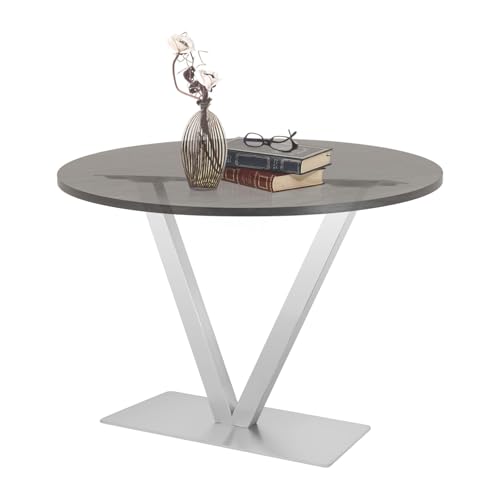 RjcdOPL Tischbein aus Metall, stabile V-Form, Tragfähigkeit 200 kg, Industriestil, L 70 x B 40 x H 70 cm, ideal für Wohnzimmer, Büro, Hotels, Bars von RjcdOPL