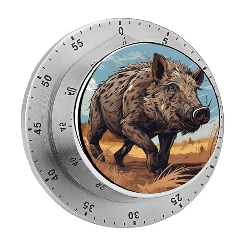 Cartoon-Wildschwein-Timer, Küchentimer zum Kochen, magnetische Timer, keine Batterien, magnetische Rückenlehne, Countdown-Timer für Klassenzimmer, Zuhause, Studium und Kochen Cartoon-Wildschwein-Timer, Küchentimer zum Kochen, magnetische Timer, keine Batterien, magnetische Rückenlehne, Countdown-Timer für Klassenzimmer, Zuhause, Studium und Kochen von Rkklvbns