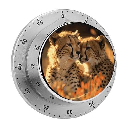 Cheetah Love Timer Küchentimer zum Kochen, magnetische Timer, keine Batterien, magnetische Rückenlehne, Countdown-Timer für Klassenzimmer, Zuhause, Studium und Kochen Cheetah Love Timer Küchentimer zum Kochen, magnetische Timer, keine Batterien, magnetische Rückenlehne, Countdown-Timer für Klassenzimmer, Zuhause, Studium und Kochen von Rkklvbns