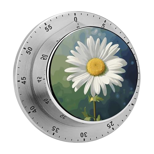 Daisy Flower Timer Küchentimer zum Kochen, magnetische Timer, keine Batterien, magnetische Rückenlehne, Countdown-Timer für Klassenzimmer, Zuhause, Studium und Kochen Daisy Flower Timer Küchentimer zum Kochen, magnetische Timer, keine Batterien, magnetische Rückenlehne, Countdown-Timer für Klassenzimmer, Zuhause, Studium und Kochen von Rkklvbns