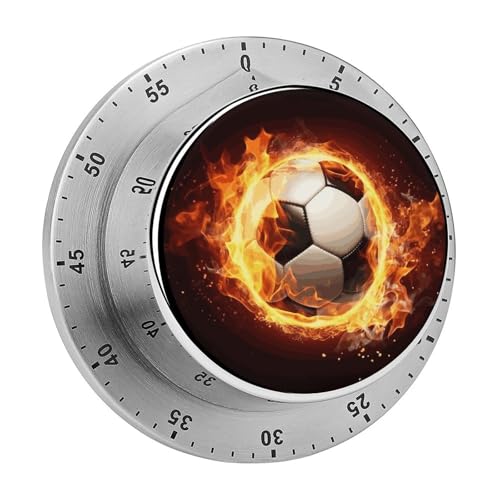 Feuer-Fußball-Timer, Küchentimer zum Kochen, magnetische Timer, keine Batterien, magnetische Rückenlehne, Countdown-Timer für Klassenzimmer, Zuhause, Studium und Kochen Feuer-Fußball-Timer, Küchentimer zum Kochen, magnetische Timer, keine Batterien, magnetische Rückenlehne, Countdown-Timer für Klassenzimmer, Zuhause, Studium und Kochen von Rkklvbns